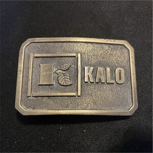 Lewis Buckles Silver Men's Belt Buckle KALO Labs Metal Western Rectangular